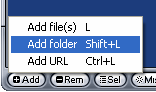 Add Folder