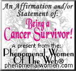 Being a Cancer Survivor!
